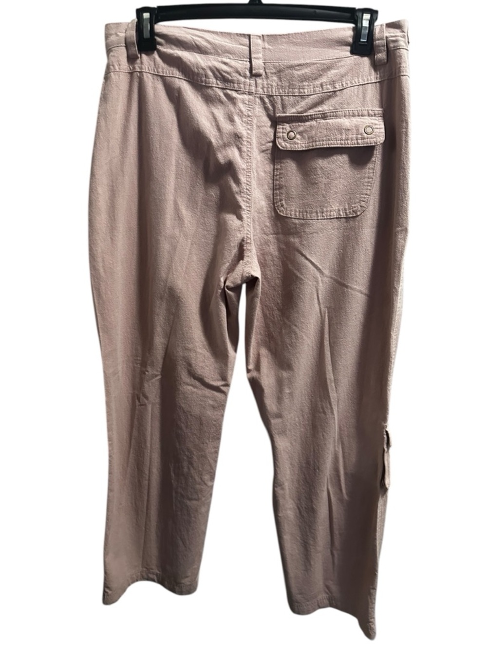 Rachel Paige Cargo Pants Cotton Dusty Rose size XL NWT - Picture 4 of 5